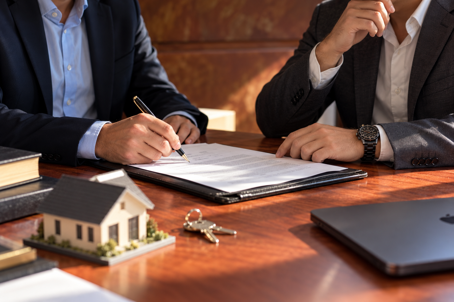 Revisión de documentación de una operación inmobiliaria