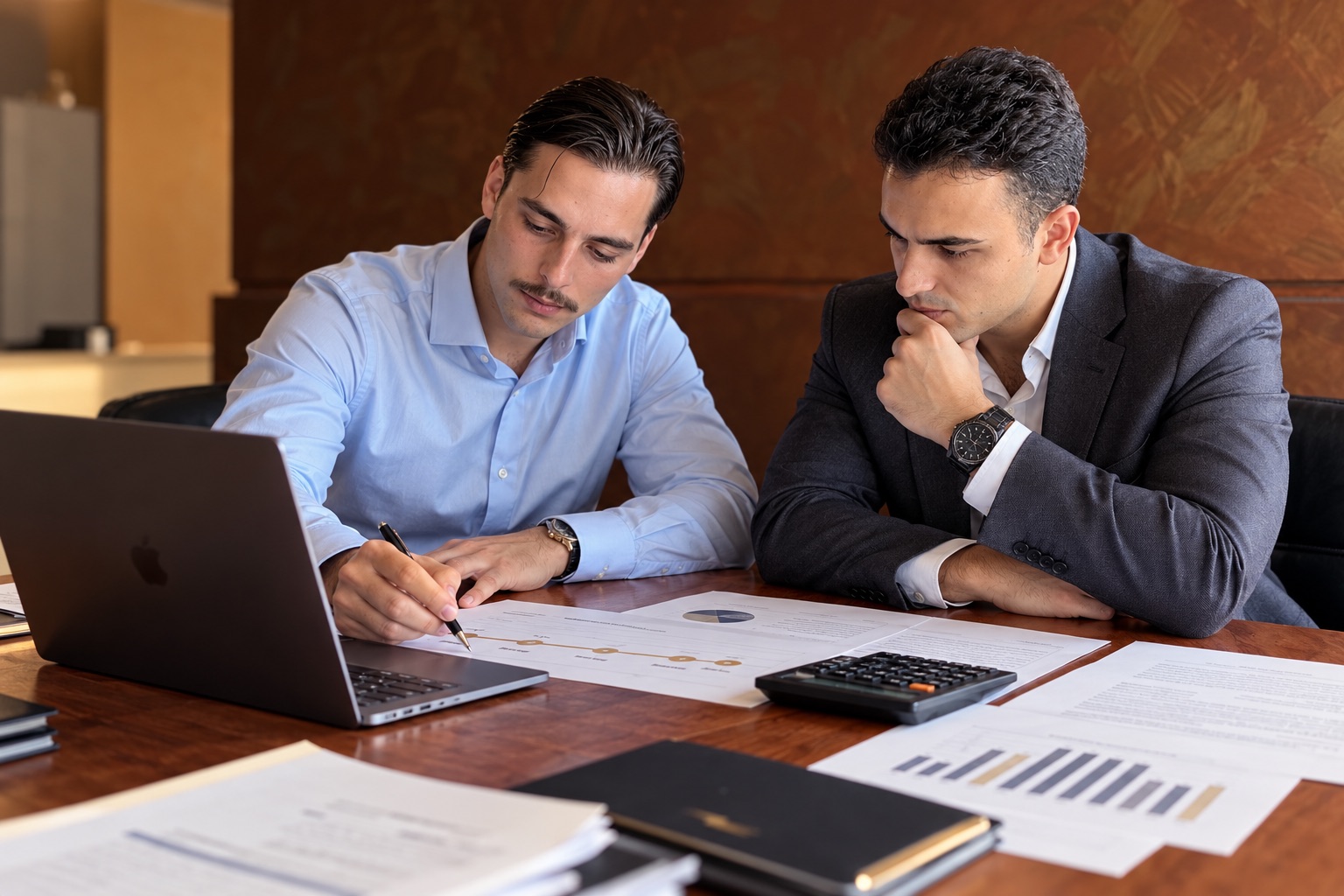 Equipo de Matriz Asociados planificando una actividad empresarial
